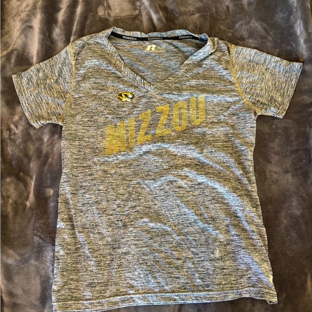Russell dry fit Mizzou shirt